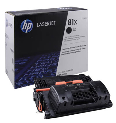 Toner 81X schwarz ca 25000 Seiten
