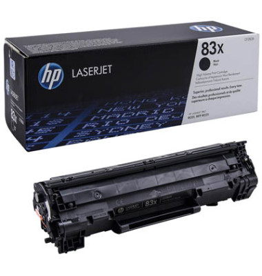 Toner CF283X (83X), schwarz, ca. 2200 Seiten