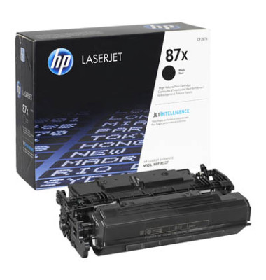 Toner CF287X (87X), schwarz, ca. 18000 Seiten