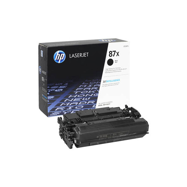 0889296182900 - CF287X 87X Tonerkartusche 18000 Seiten ISO IEC 19752 für LaserJet Enterprise Flow MFP M 527 c M 506 Series MFP M 520 Series 527 Series LaserJet Enterprise Flow MFP M 527 c M 506 Series MFP M 520 Series 527 Series