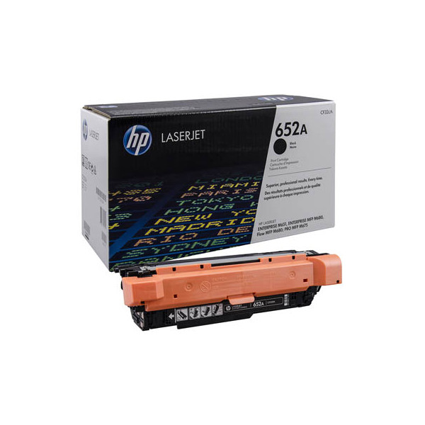 0886112501112 - 652A - Schwarz - original - LaserJet - Tonerpatrone (CF320A) - für Color LaserJet Enterprise MFP M680  LaserJet Enterprise Flow MFP M680