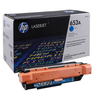Toner CF321A (653A), cyan, ca. 16500 Seiten