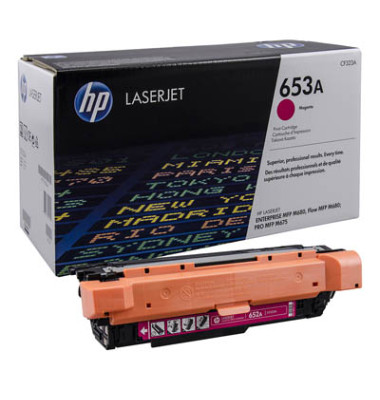 Toner CF323A (653A), magenta, ca. 16500 Seiten