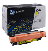 Toner 654A (CF332A) gelb