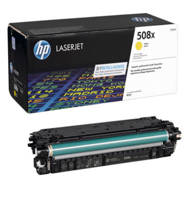 Toner 508X gelb ca 9500 Seiten