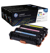 Toner 304A (CF372AM), Multipack, cyan, magenta, gelb