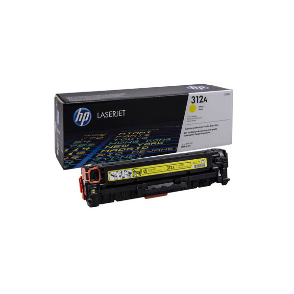 0887111367778 - 312A - Gelb - Original - LaserJet - Tonerpatrone (CF382A) - für Color LaserJet Pro MFP M476dn MFP M476dw MFP M476nw