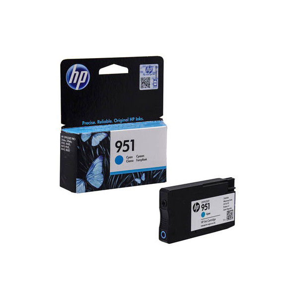 0888182554104 - CN050AE Original Druckerpatrone 951 cyan (CN050AEBGX) - Hewlett Packard
