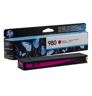 Druckerpatrone 980 D8J08A (980), magenta, ca. 6600 Seiten