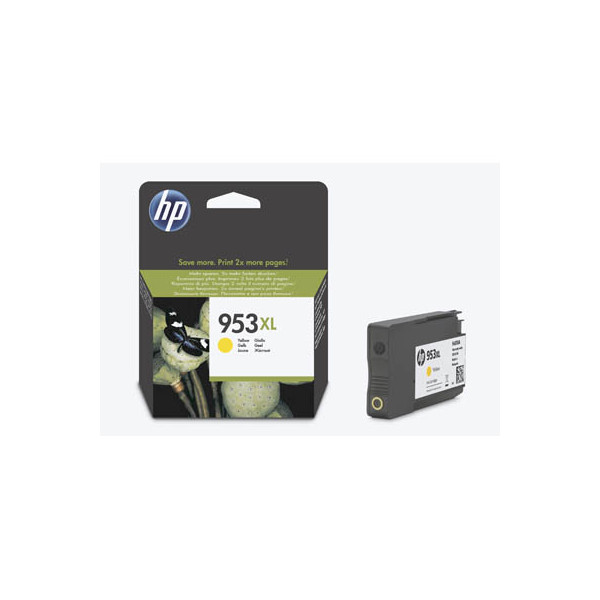 0725184104152 - Tinte F6U18AE - Tinte - hp - gelb - hp 953 xl - original (F6U18AEBGX) - Hewlett Packard