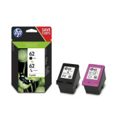 Druckerpatrone 62 (N9J71AE), Multipack, schwarz, color (cyan / magenta / gelb)