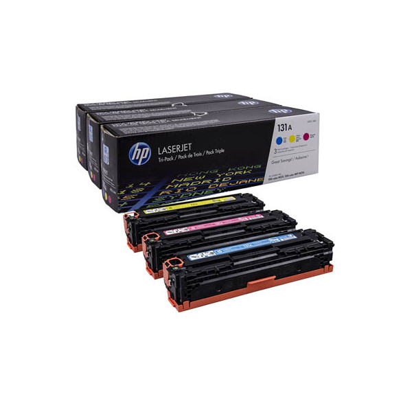 0888182055885 - 131A U0SL1AM Tonerkassette Kombi-Pack Cyan Magenta Gelb 1800 Seiten Original Toner Kombi-Pack