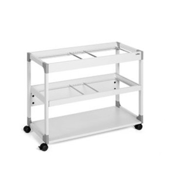 Hängemappenwagen Multi Duo 200 l.grau 897x715x432 2-bahnig Hängemappenwagen Multi Duo 200 l.grau 897x715x432 2-bahnig