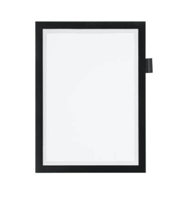 Magnetrahmen Duraframe Note schwarz A4 selbstk.