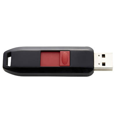 USB-Stick Business Line 3511470, schwarz/rot, ohne, USB 2.0, 16 GB