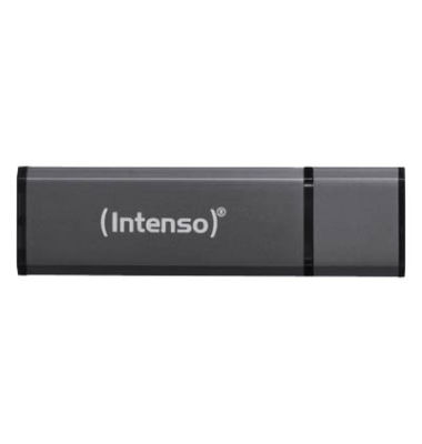 USB-Stick Alu Line 3521471, anthrazit, ohne, USB 2.0, 16 GB