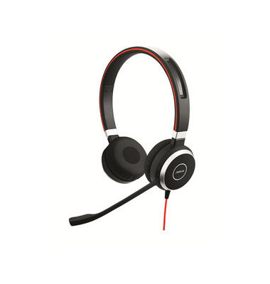 Headset Evolve 40 UC Duo USB schwarz Headset Evolve 40 UC Duo USB schwarz