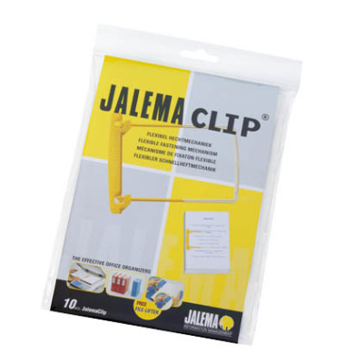 Clip gelb, 100er Pack