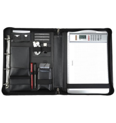 Kunstleder schwarz 29 x 36 cm Goldbuch Dokumentenmappe Classic