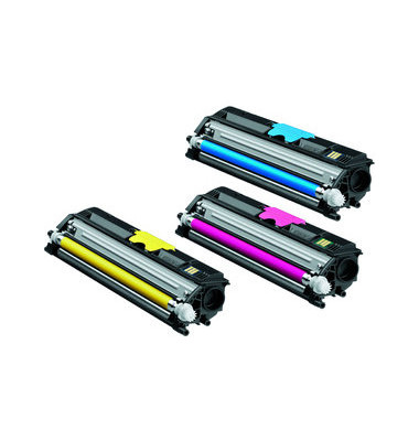 Toner A0V30NH, cyan/magenta/gelb, ca. 3x 2500 Seiten