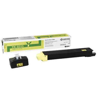 Toner 1T02MVANL0 (TK-8315Y), gelb, ca. 6000 Seiten