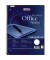 Collegeblock 355408027 Office, Lineatur 21 / liniert mit Rand innen, A4+, 70g, blau, 80 Blatt