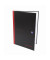 Notizbuch 400047607, Black n' Red, schwarz, A4, kariert, 90g, 70 Blatt / 140 Seiten