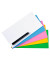 Magic Chart Notes 10 x 20cm, sortiert, haftet ohne Kleber, abwischbar,