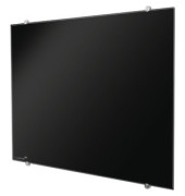 Glas-Magnetboard Colour 7-104663, 150x100cm, schwarz