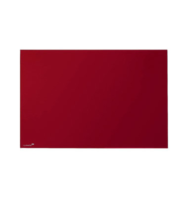 Glas-Magnetboard Colour 7-104735, 60x40cm, rot
