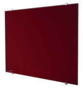 Glas-Magnetboard Colour 7-104754, 120x90cm, rot