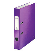 Ordner WOW 1006-00-62, A4 52mm schmal PP vollfarbig, gl&auml;nzend, gemustert violett