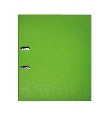 Ordner 1015 1015-50-50, A4 52mm schmal PP vollfarbig hellgrün