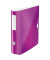 Ordner Active WOW 1106-00-62, A4 82mm breit Kunststoff vollfarbig, gl&auml;nzend, gemustert violett metallic