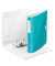Ordner Active WOW 1107-00-51, A4 65mm schmal Kunststoff vollfarbig, gl&auml;nzend, gemustert eisblau metallic