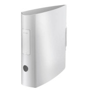 Ordner Active Style 1108-00-04, A4 82mm breit Kunststoff vollfarbig, Alu-Optik arktisweiß