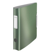 Ordner Active Style 1109-00-53, A4 65mm schmal Kunststoff vollfarbig, Alu-Optik seladongrün