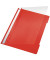 Schnellhefter 4191 4191-00-20, A4, hellrot, Polyvinylchlorid (PVC), 250g, Vorderdeckel transparent