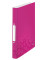 Ringbuch WOW WOW 4257-00-23, A4 2 Ringe 25mm Ring-Ø Kunststoff pink metallic