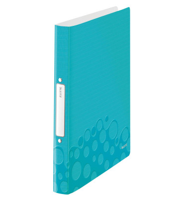 Ringbuch WOW WOW 4257-00-51, A4 2 Ringe 25mm Ring-Ø Kunststoff eisblau metallic