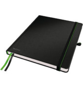 Notizbuch Complete Tablet 4473-00-95 schwarz 18,5x24cm kariert 100g 80 Blatt 160 Seiten mit Gummiband