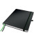 Notizbuch 4474-00-95, schwarz, 18,7x24,4cm, liniert, 100g, 80 Blatt / 160 Seiten