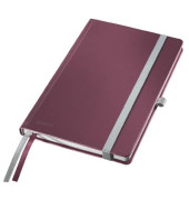 Notizbuch 4485-00-28, Style, rot, A5, liniert, 100g, 80 Blatt / 160 Seiten