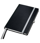 Notizbuch 4486-00-94, Style, schwarz, A5, kariert, 100g, 80 Blatt / 160 Seiten