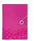 Fächermappe WOW 4589-00-23 A4 mit 6 Fächern 6-teilig blanko Kunststoff pink metallic