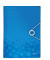 Fächermappe WOW 4589-00-36 A4 mit 6 Fächern 6-teilig blanko Kunststoff blau metallic