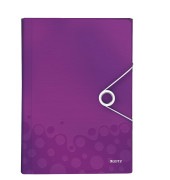 Fächermappe WOW 4589-00-62 A4 mit 6 Fächern 6-teilig blanko Kunststoff violett
