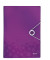 Fächermappe WOW 4589-00-62 A4 mit 6 Fächern 6-teilig blanko Kunststoff violett