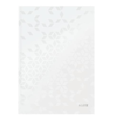 Notizbuch 4625-10-01, WOW, wei&szlig;, A4, liniert, 90g, 80 Blatt / 160 Seiten