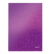 Notizbuch WOW 4625-10-62 violett A4 liniert 90g 80 Blatt 160 Seiten